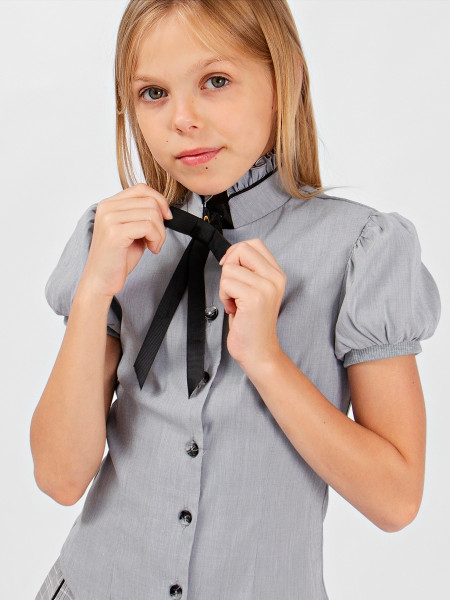 Блузка для девочки короткий рукав Соль&Перец
