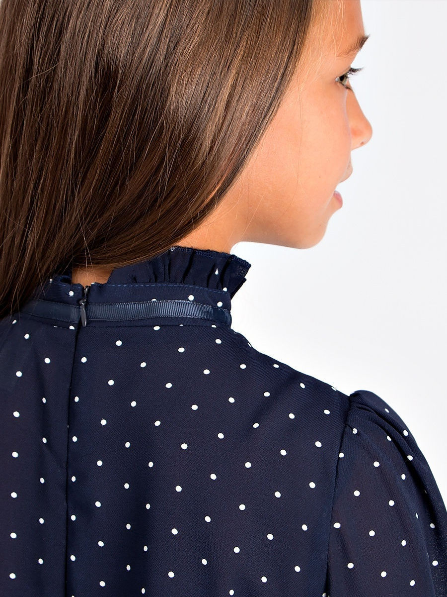 Блузка для девочки длинный рукав Соль&Перец