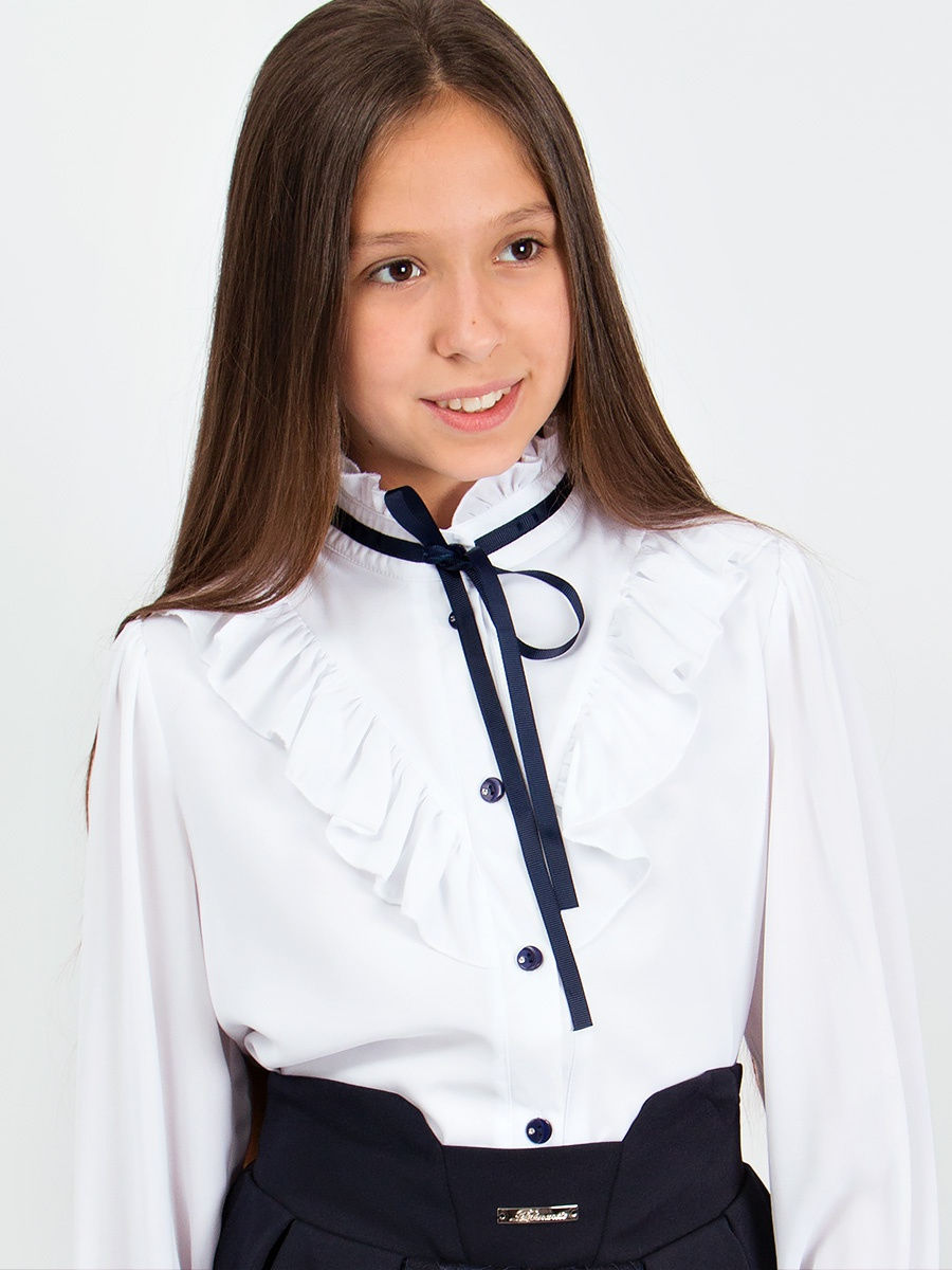 Блузка для девочки длинный рукав Соль&Перец