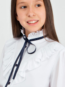 Блузка для девочки длинный рукав Соль&Перец