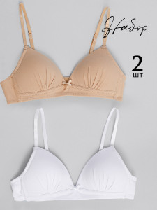 Бюстгальтер для девочки 2 шт Соль&Перец