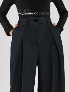 Брюки для девочки утепленные Соль&Перец