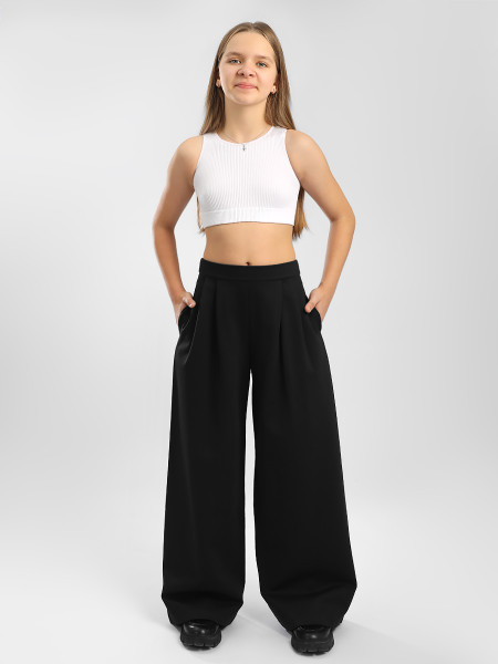 Брюки палаццо утепленные Соль&Перец