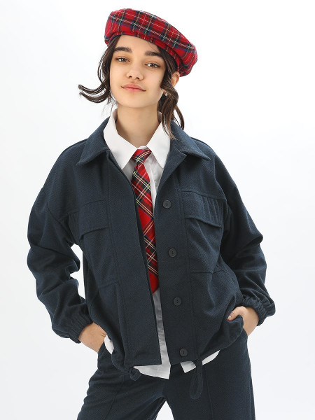 Бомбер для девочки Соль&Перец